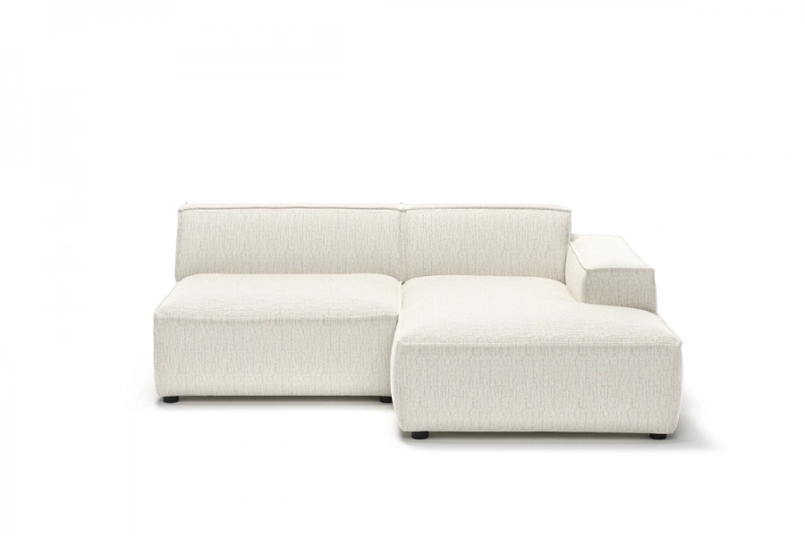 Model MODULARIS NB (niski bok) - Modularis NB sofa 1,5 osobowa + longchair prawy